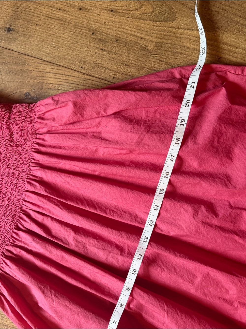 Hill House Home The Ellie Smocked Tiered Nap Dress - Bright Pink size XL - Picture 7 of 9